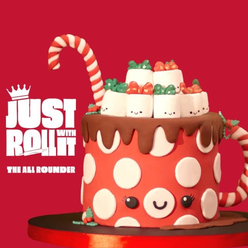 Fondant negru 1 kg - gata de rulat, perfect pentru acoperirea și decorarea prăjiturilor, cupcakes și biscuiților - negru - 1 kg Pasta de zahar Naty Shop