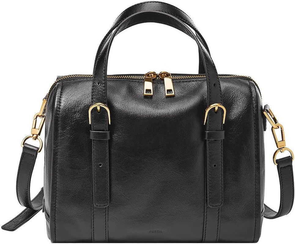 Fossil Carlie Satchel Genti Femei Naty Shop Negru