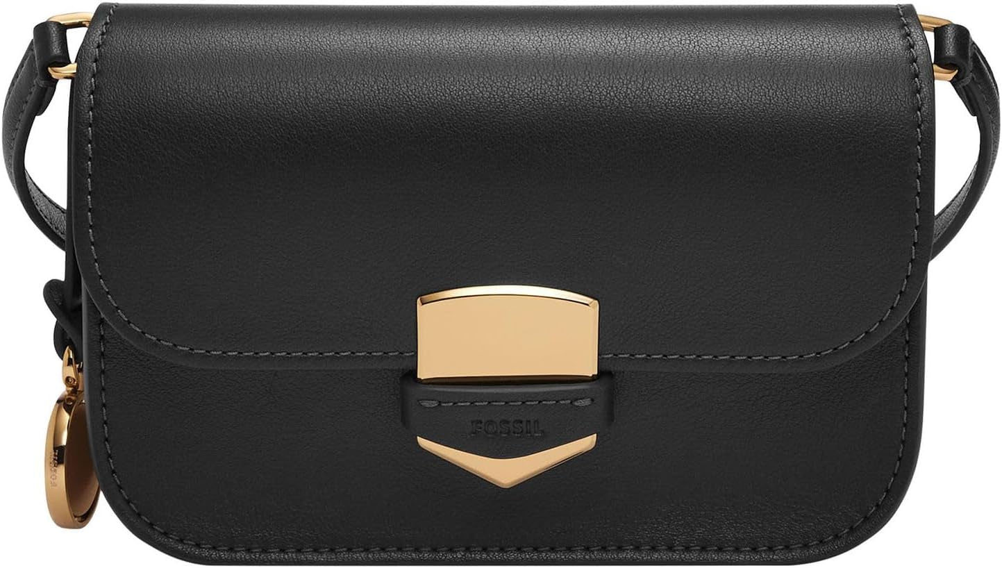 Fossil Lennox Crossbody Genti Femei Naty Shop Negru