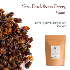 Thé aux fruits d'argousier Fruits d'argousier bio - fruits d'argousier séchés thé à l'argousier fruits d'argousier fruits d'argousier Produits déshydratés Naty Shop