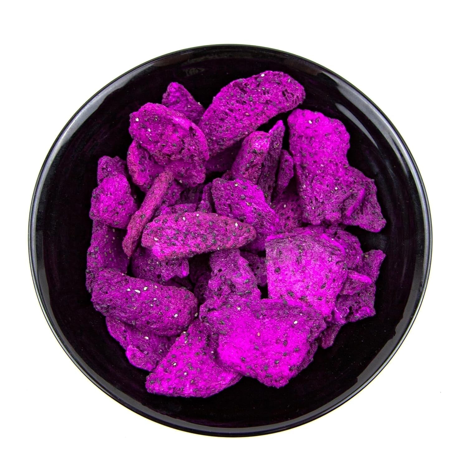 Fruit du dragon lyophilisé 50g - Fruit du dragon lyophilisé - Fruits secs lyophilisés - Fruit du dragon séché tranché pour pâtisserie, décoration, snacks, muesli, desserts Produits déshydratés Ma boutique