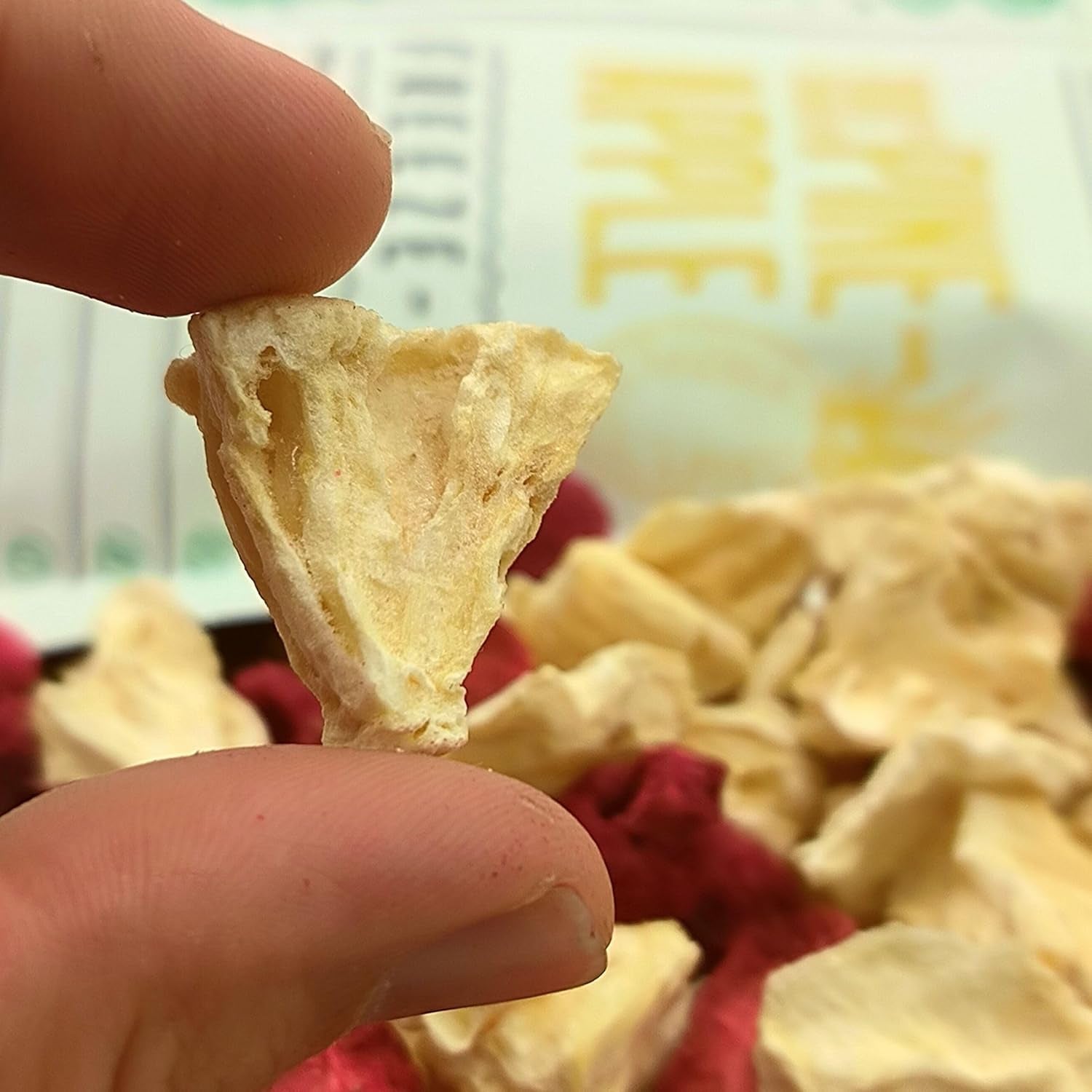 Fruits lyophilisés | Ananas 100% pur Fruits lyophilisés Ananas lyophilisé | Fruits lyophilisés sans sucre ajouté | Ananas lyophilisé croustillant - aromatique - délicieux ZingyZoo Produits déshydratés Naty Shop