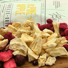 Fruits lyophilisés | Ananas 100% pur Fruits lyophilisés Ananas lyophilisé | Fruits lyophilisés sans sucre ajouté | Ananas lyophilisé croustillant - aromatique - délicieux ZingyZoo Produits déshydratés Naty Shop
