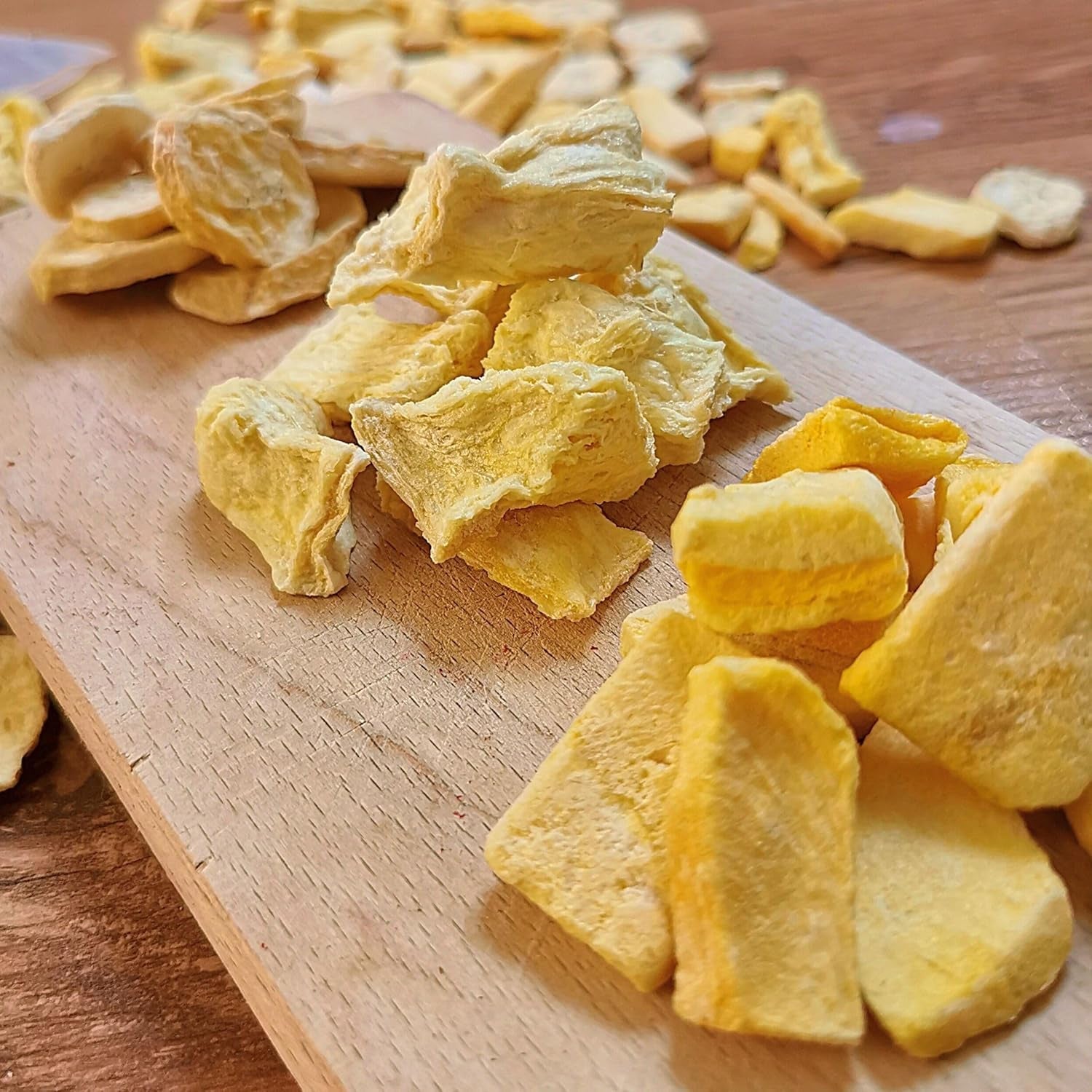 Fruits lyophilisés Mélange de fruits tropicaux | XL 350g Ananas Mangue Banane Lyophilisé Mélange de fruits lyophilisés | Fruits lyophilisés Ananas Banane Mangue Mélange de fruits secs | ZingyZoo Produits déshydratés Naty Shop