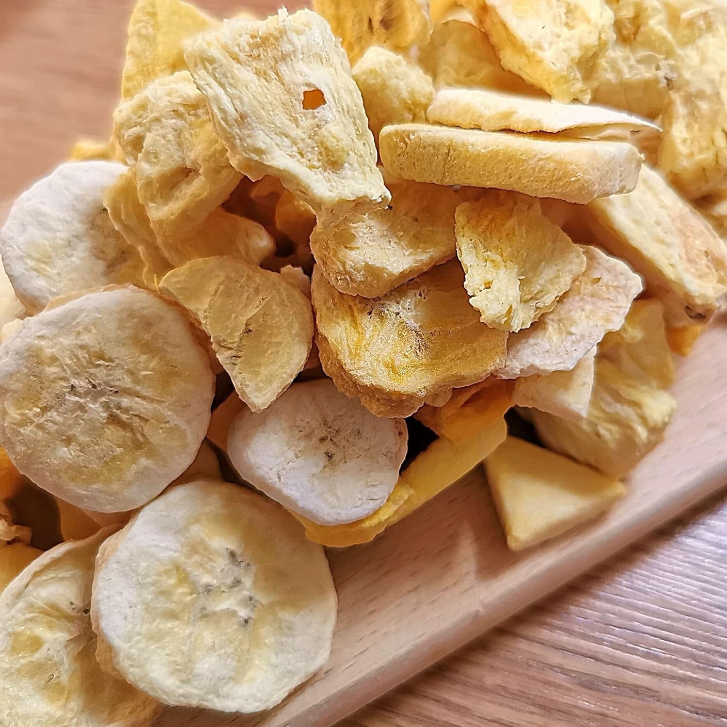 Fruits lyophilisés Mélange de fruits tropicaux | XL 350g Ananas Mangue Banane Lyophilisé Mélange de fruits lyophilisés | Fruits lyophilisés Ananas Banane Mangue Mélange de fruits secs | ZingyZoo Produits déshydratés Naty Shop