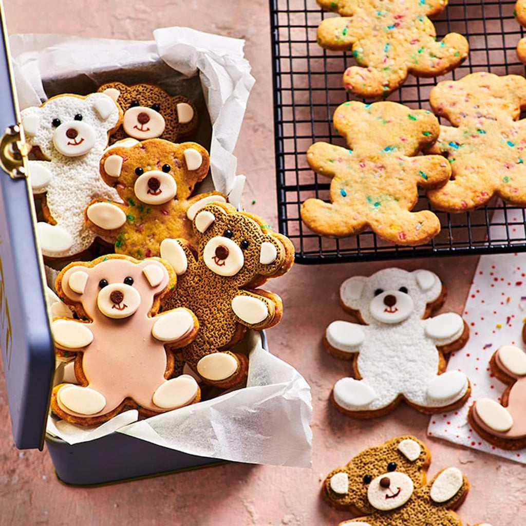 FunCakes Roll Fondant Elegant Ivory: ușor de utilizat, neted, flexibil, moale și pliabil, perfect pentru decorarea prăjiturilor, halal, kosher și fără gluten, 250 g Pasta de zahar Naty Shop