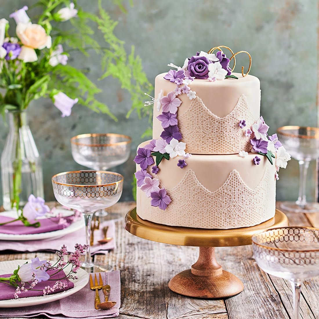 FunCakes Roll Fondant Elegant Ivory : facile à utiliser, lisse, flexible, souple et malléable, parfait pour décorer les gâteaux, halal, casher et sans gluten, 250g Pâte à Sucre Naty Shop