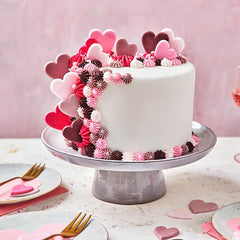 FunCakes Roll Fondant Hot Pink : Facile à utiliser, lisse, flexible, souple et malléable, parfait pour décorer les gâteaux. Sans gluten. 1 kg de pâte à sucre Naty Shop