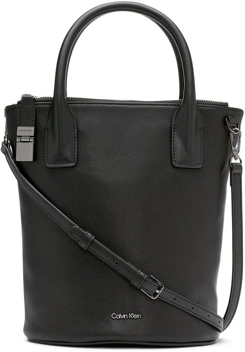 Calvin Klein Seau organisateur pour femme Modern Essentials Seau organisateur Naty Shop Sacs pour femme Noir