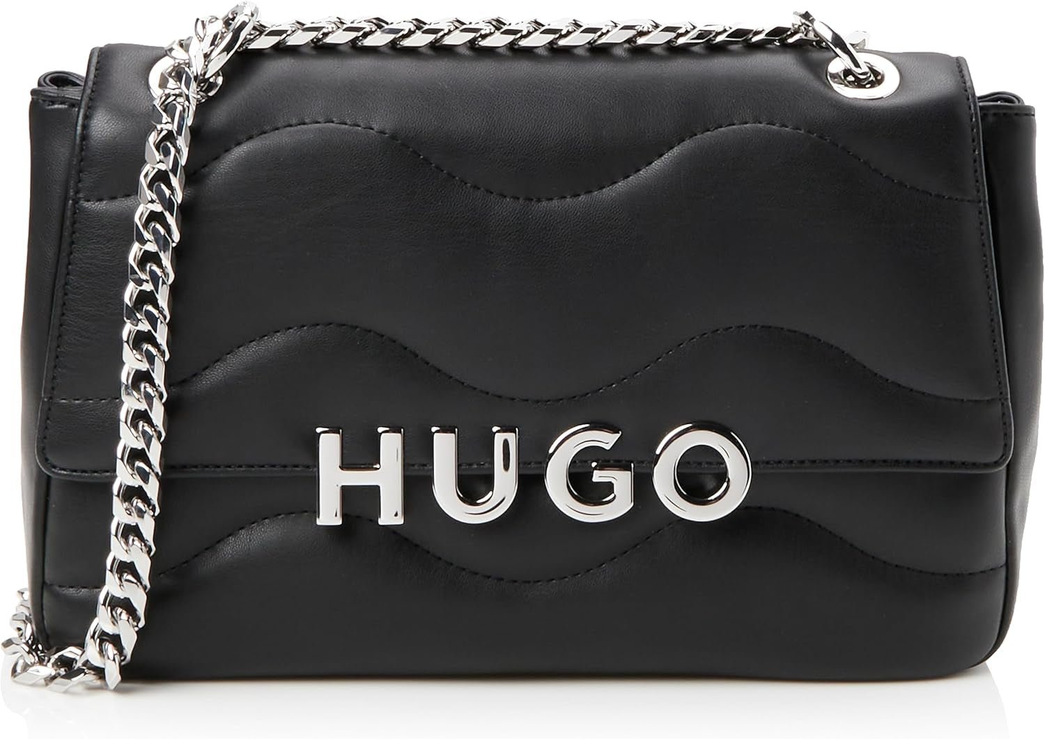 HUGO Ladies Lizzie Sac à Bandoulière Femme Sacs Naty Shop Black1