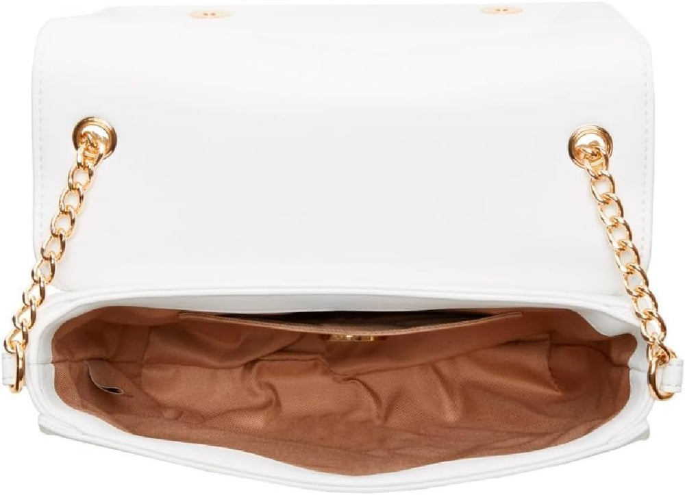 Love Moschino Sac à bandoulière pour femme, Sac à bandoulière blanc, Blanc Naty Shop Sacs pour femme