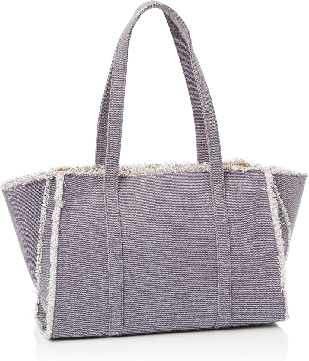 Geantă de umăr pentru femei Love Moschino, geantă de umăr din denim, denim Genti Femei Naty Shop