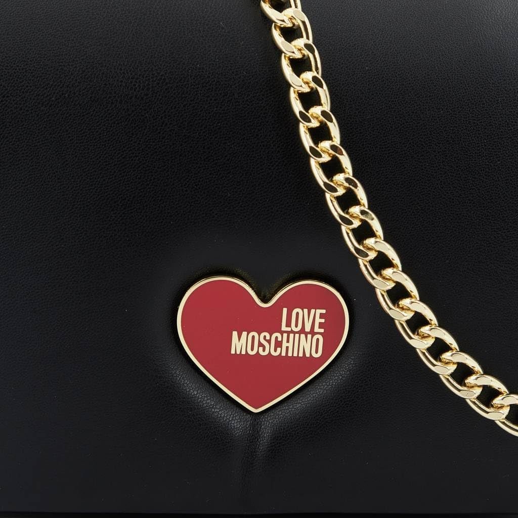 Love Moschino, Sac à Bandoulière Femme, Noir Naty Shop Sacs Femme