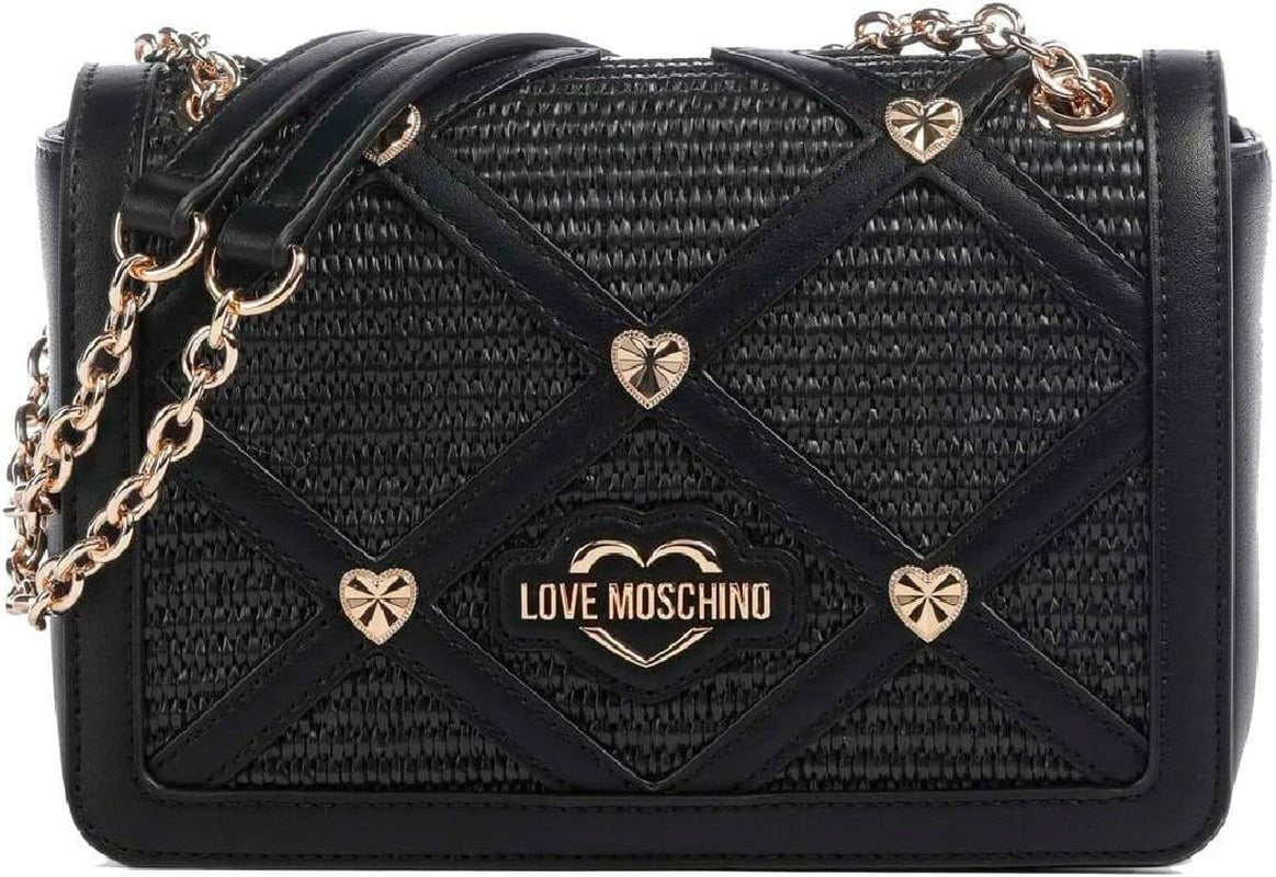 Love Moschino Sac à bandoulière pour femme, Sac à bandoulière noir, Noir Sacs pour femme Naty Shop Default Title