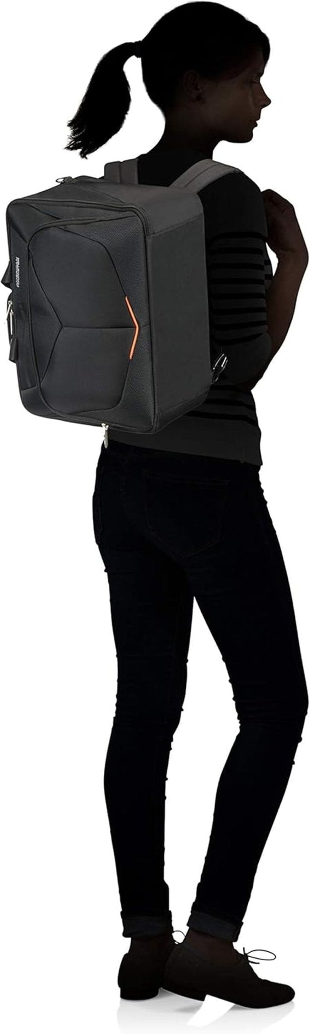 Geantă de voiaj American Tourister Summerfunk, 40 cm, 27 litri, negru Bagaje și echipament de călătorie Naty Shop