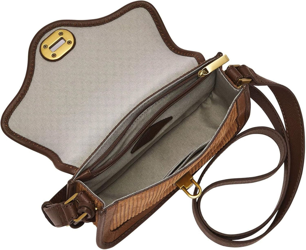 Geantă Fossil pentru femei Heritage, piele/poliuretan crossbody multi L 21.6 cm, l 5.1 cm, H 14 cm ZB1817249 Genti Femei Naty Shop