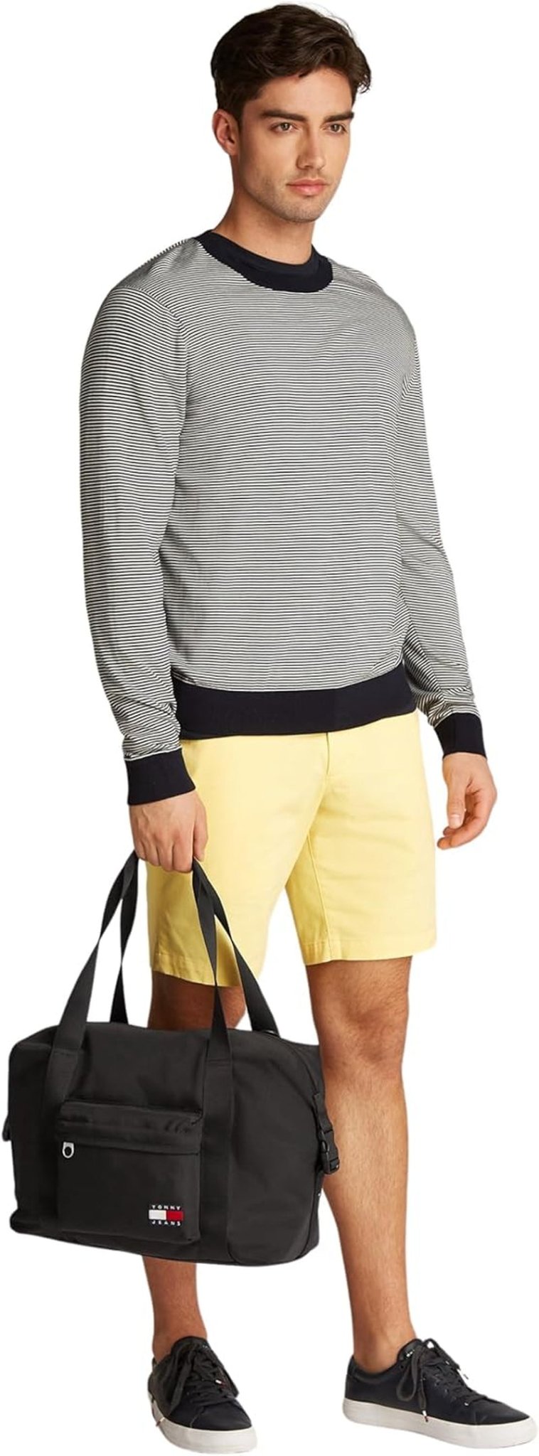 Tommy Jeans Daily Weekender Sac de sport pour homme, noir, taille unique, bagages et équipement de voyage Naty Shop