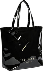 Ted Baker Sac à nœud en vinyle Nicon pour femme Sacs pour femme Naty Shop Noir