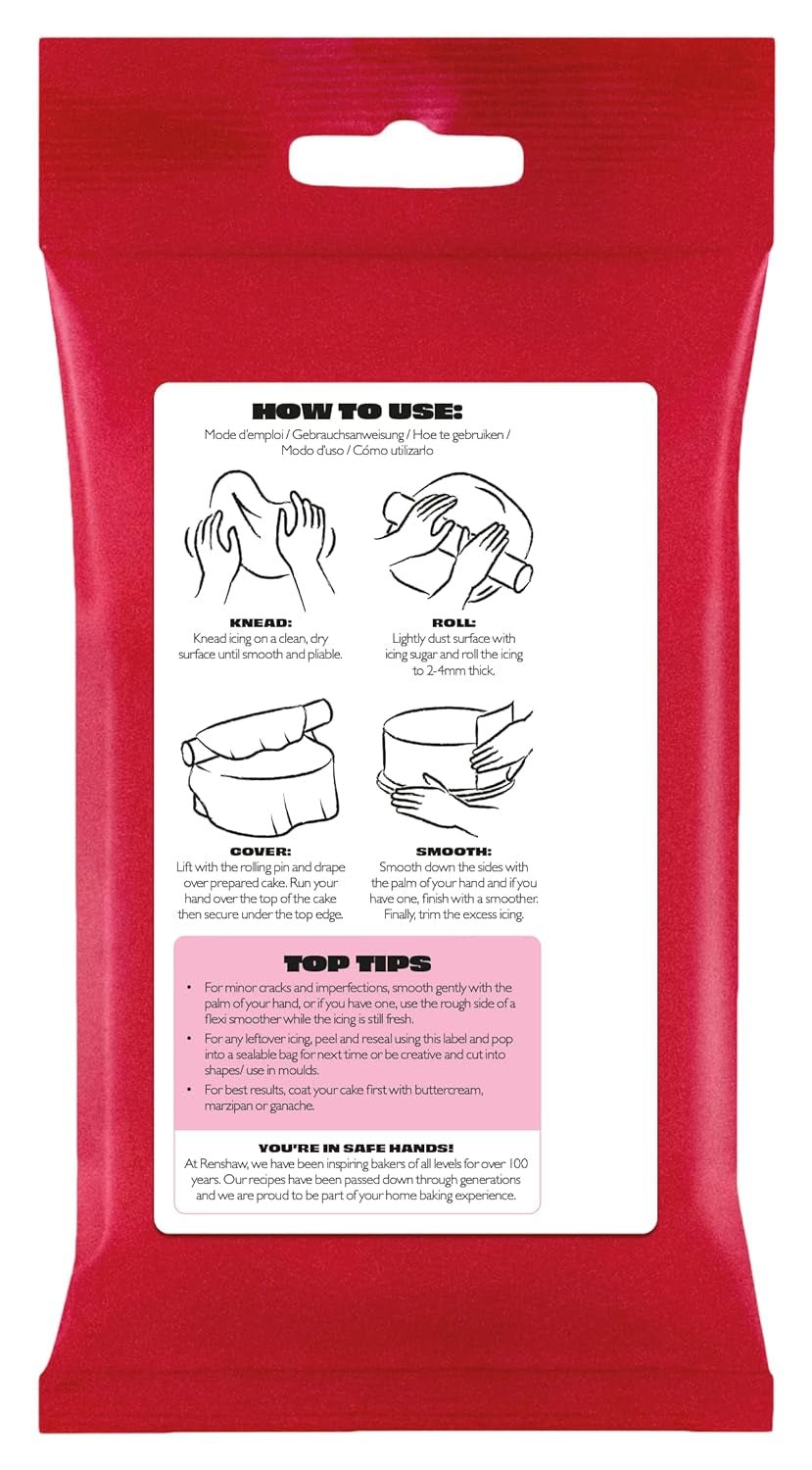 Plâtre Fondant pour gâteau Regalice Pâte à sucre prête à rouler 250g Pâte à sucre ROSE Naty Shop