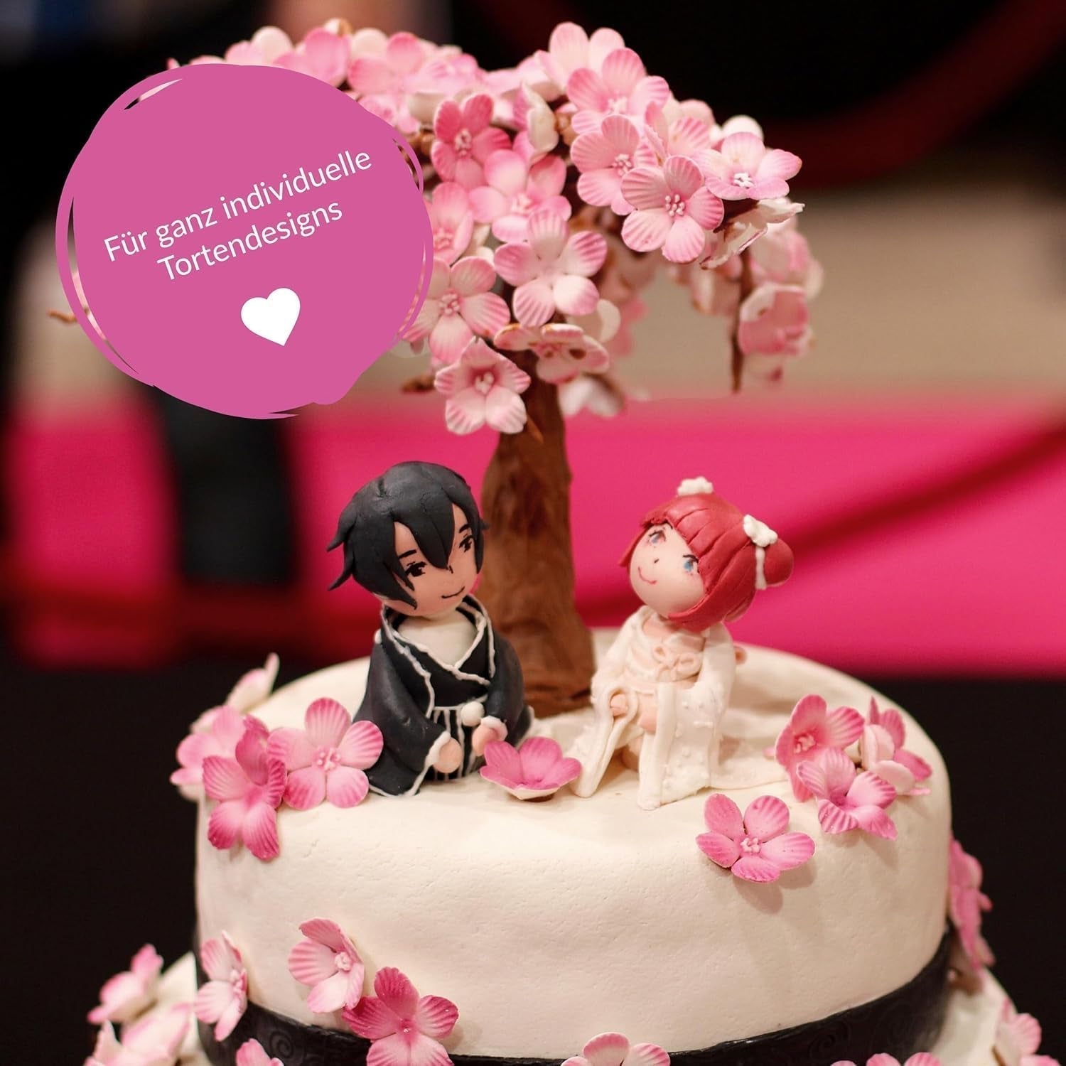 Fondant noir GoodBake 500g, fondant roulé pour enrober, façonner, décorer gâteaux, figurines, fleurs en sucre et plus encore, sans huile de palme, végétalien, sans gluten Pâte à sucre Naty Shop