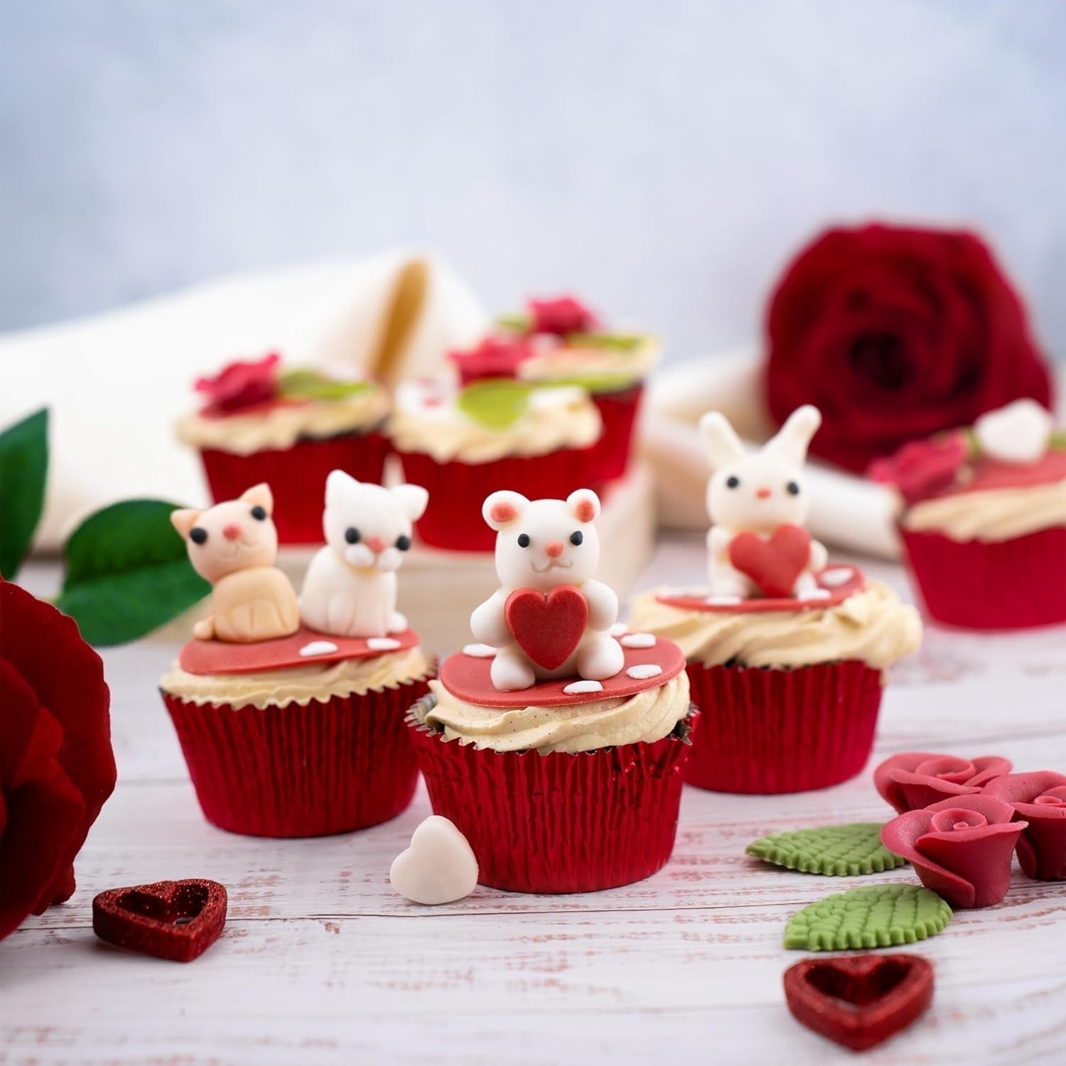 Günthart BackDecor Fondant Blanc 250 g, 100 % végétalien, sans huile de palme, indéchirable pour recouvrir les gâteaux et pâtisseries, adapté au modelage, lot de 2 (1 x 250 g) Naty Shop Pâte à Sucre