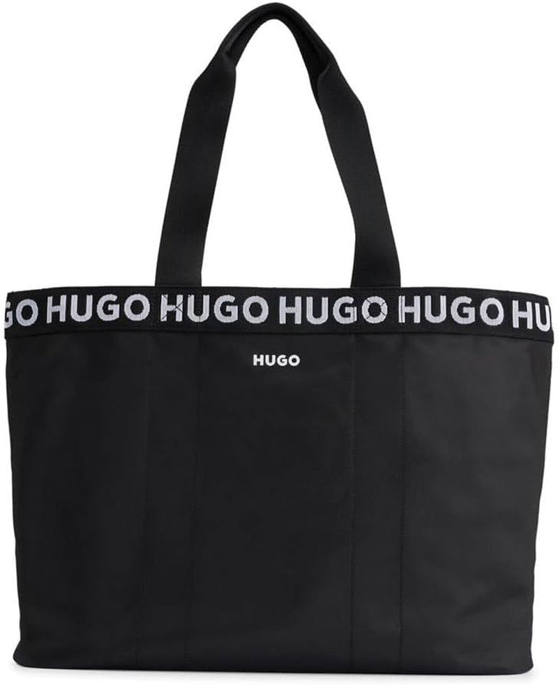 HUGO Ladies Becky Tote Bag Naty Shop Femmes Sacs Noir1