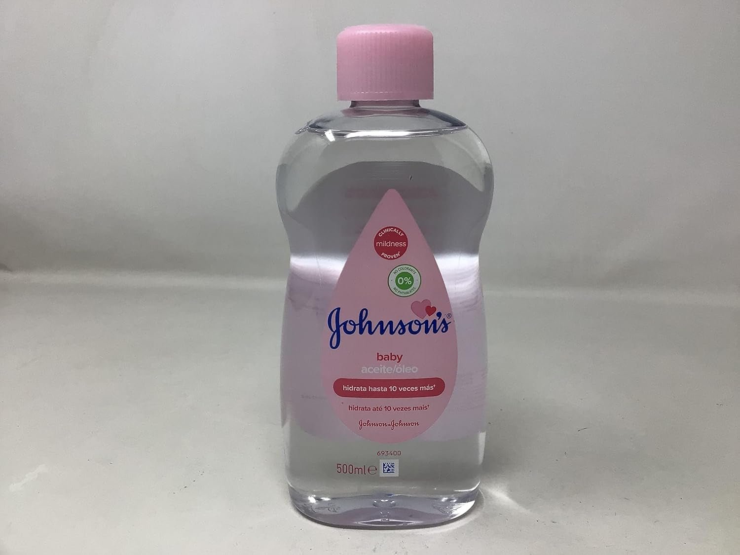 Johnsons JOHNSON'S - Ulei pentru bebeluși, (1 X 500 ML) Copii - Baie si Skincare Naty Shop
