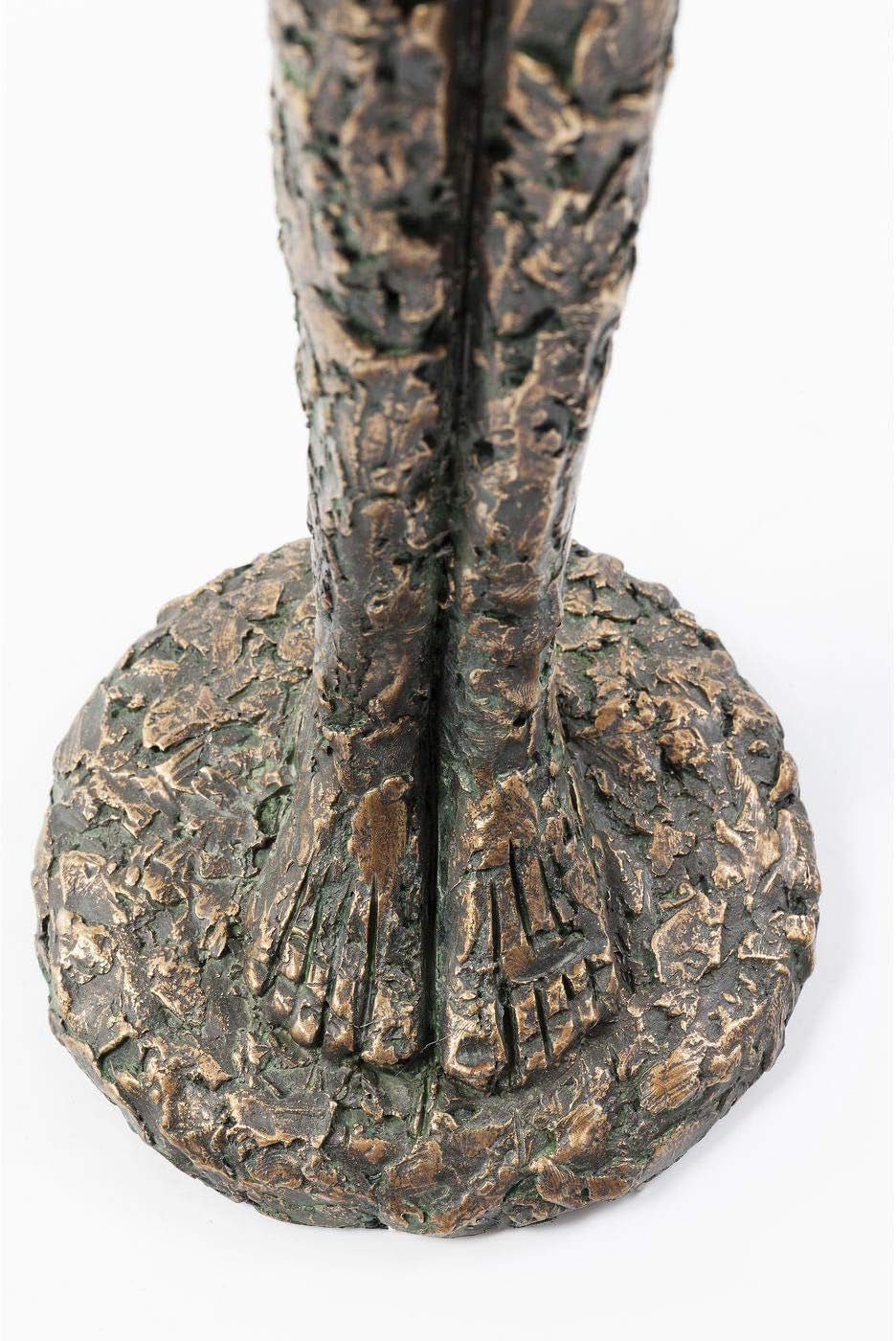 Kare Design Objet Déco Art Lady Bronze Figurine Décorative Résine Aspect Antique Statue Décor Art Objet Accessoire 78x13,5x13,5 cm Statuettes et Sculptures Naty Shop