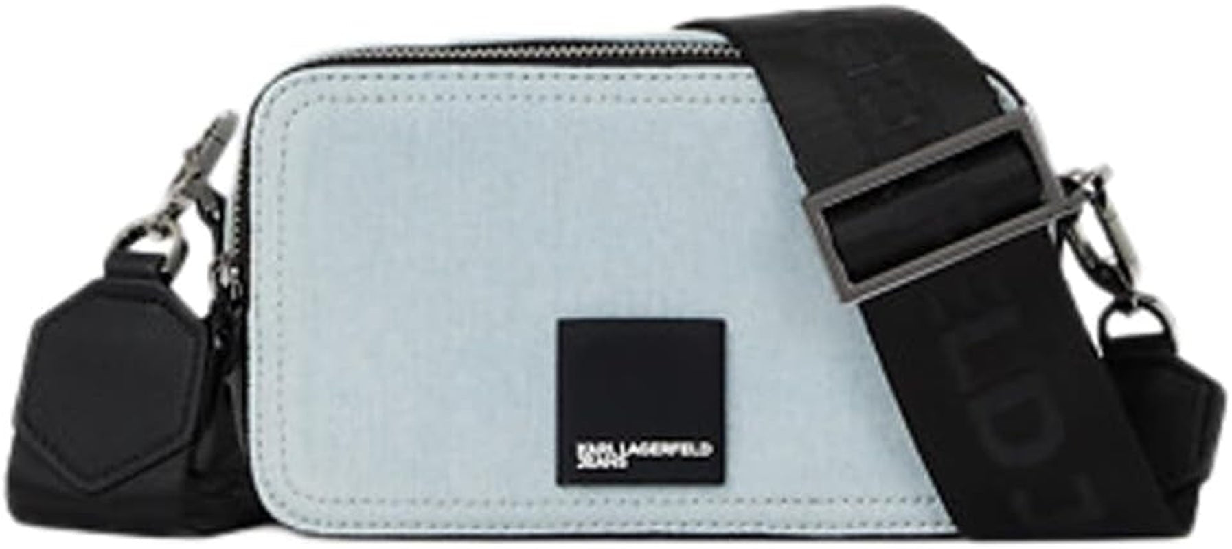 Karl Lagerfeld Jeans Sac à bandoulière avec logo Box pour femme, bleu clair Sacs pour femme Naty Shop Titre par défaut