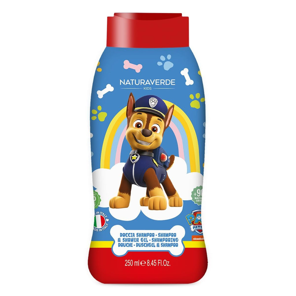 | Kids - Paw Patrol - Șampon de duș pentru copii, săpun de duș pentru corp și păr, produse de igienă pentru copii, cu extract organic de ovăz, 250 ml Copii - Baie si Skincare Naty Shop Titlu implicit