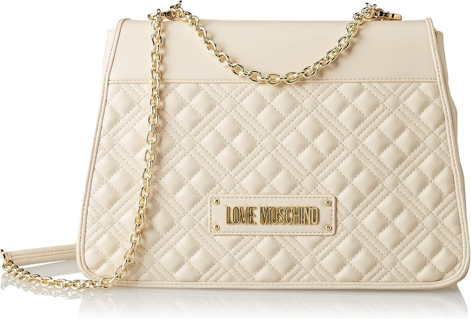 Love Moschino sac porté épaule Borsa A Spalla Femme Sacs Naty Shop Avorio