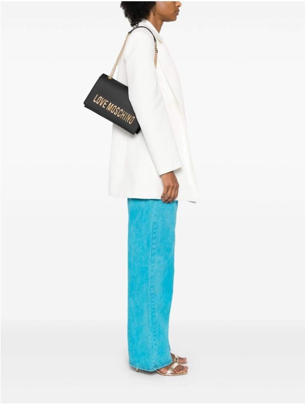 Love Moschino Sac à Bandoulière Noir Taille Unique Sacs Femme Naty Shop