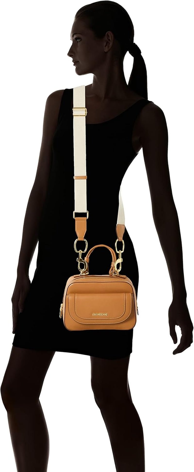 Love Moschino Jc4116pp1glr0201 Sac à Main, Camel Sacs Femme Naty Shop