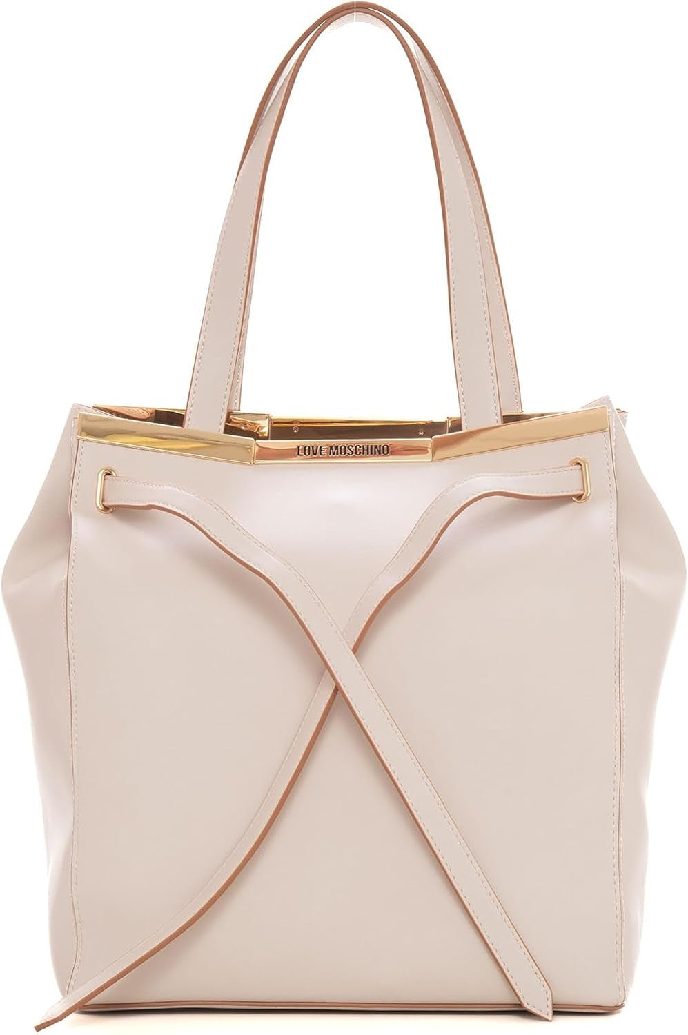 Love Moschino Jc4323pp0gkf0 sac porté épaule Femme Sacs Naty Shop Ecru