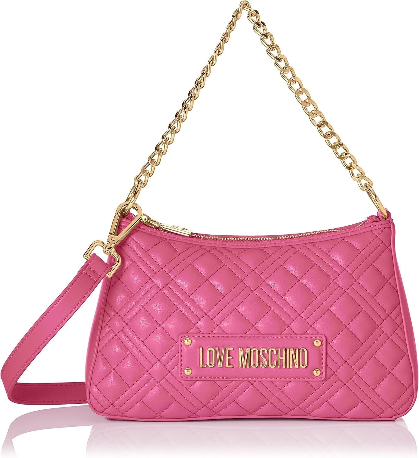 Love Moschino pentru femei Jc4135pp1gla0 Geantă de umăr, 16X26X9 Genti Femei Naty Shop Roz