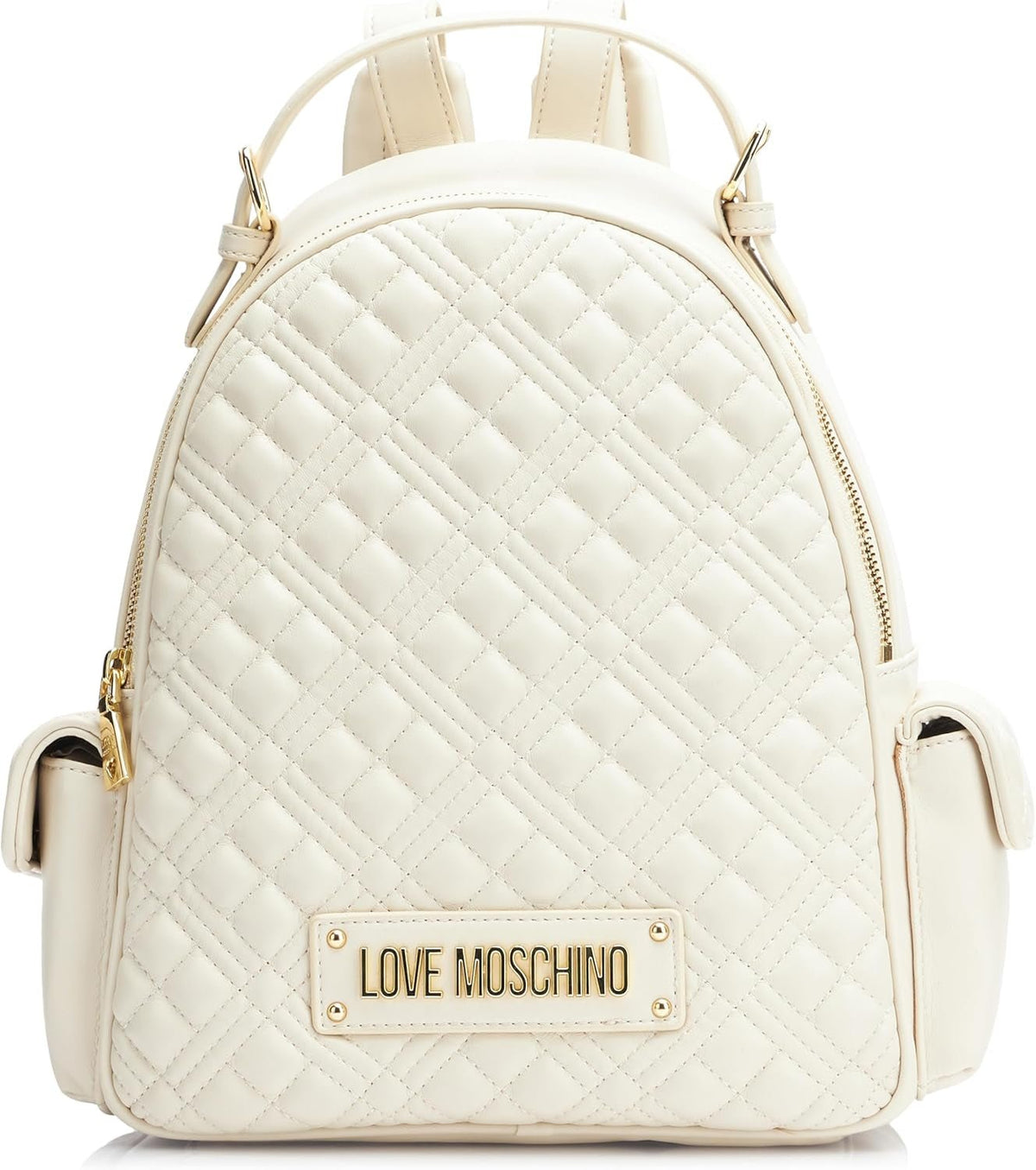 Love Moschino, sac à dos femme Naty Shop Sacs Blanc