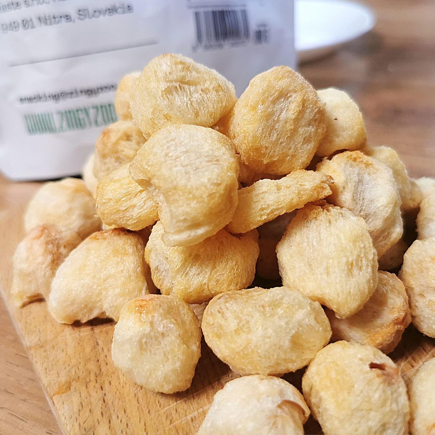 Litchis lyophilisés | 100% fruits lyophilisés séchés litchi | séché naturellement Vegan sans gluten | Pas de jus de litchi Sirop de litchi | Litchi tropical aux fruits lyophilisés | ZingyZoo Produits déshydratés Naty Shop