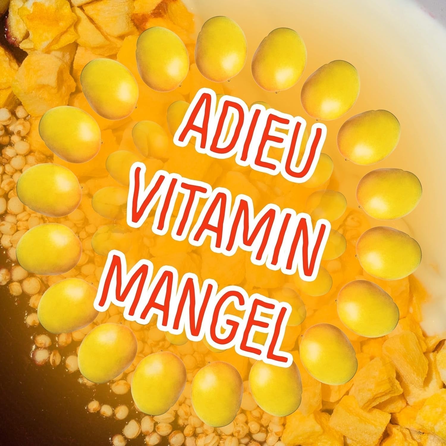 Mangue lyophilisée : 100g de fruits lyophilisés à partir de morceaux tendres de mangue sans sucre ajouté - mangue séchée - mangue séchée - fruits secs - fruits secs de NutriPur Produits déshydratés Naty Shop