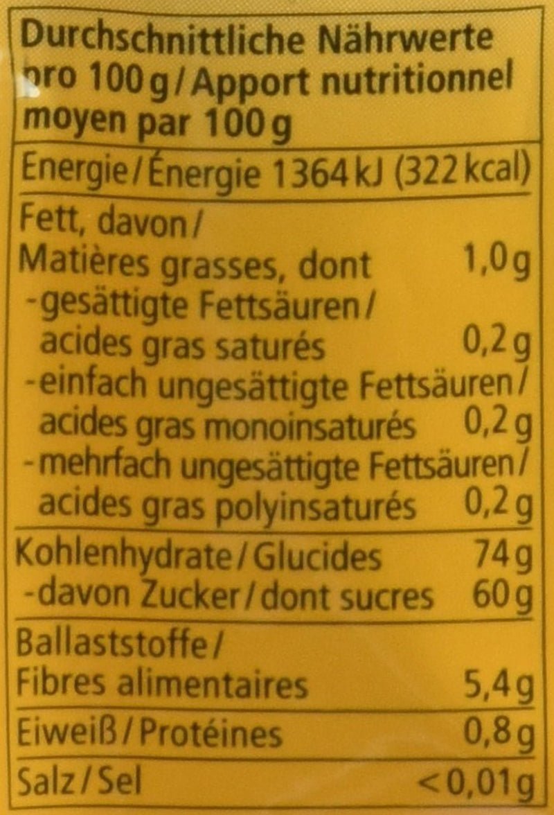 Canneberges bio, 100g produits déshydratés Naty Shop