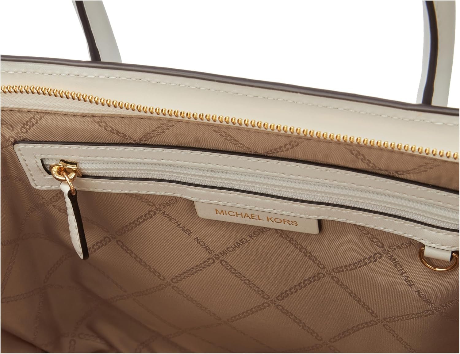 MICHAEL KORS Sac bandoulière Avril LG TZ pour femme, Opticwhite Sacs pour femme Naty Shop