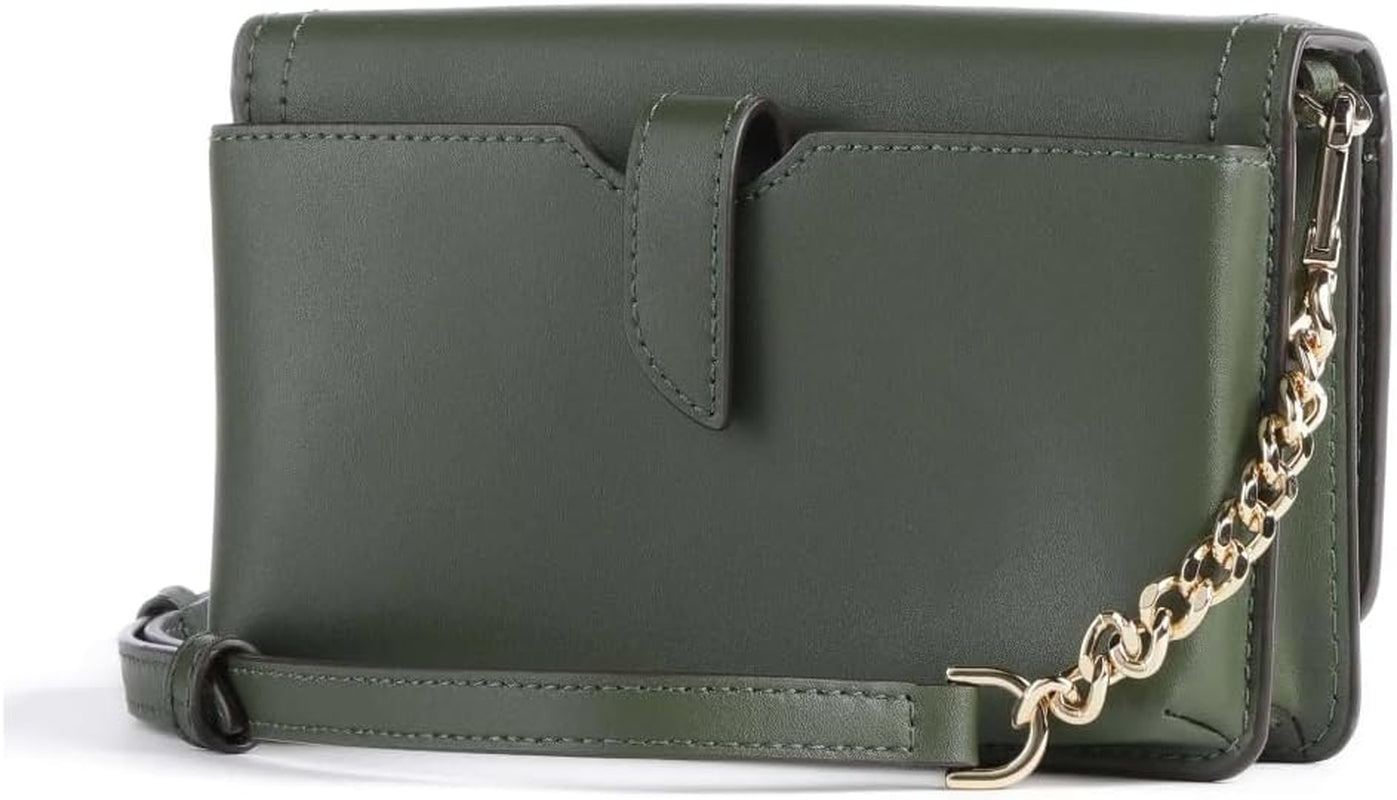 MICHAEL KORS Femme SM PHN CHN XBODY Sac, Amazon Green Sacs Femme Naty Shop