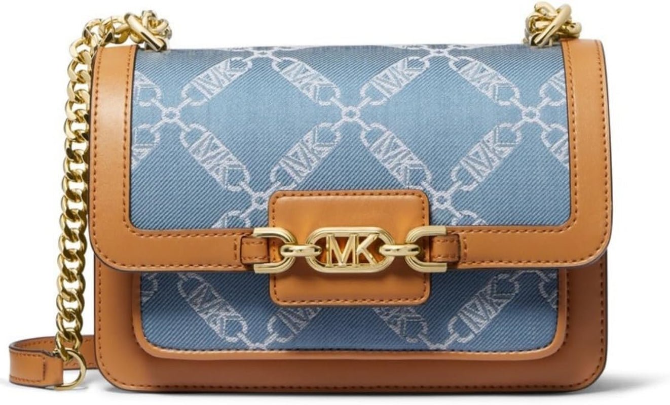 Michael Kors Naty Shop Sac à bandoulière en denim Femme Sacs