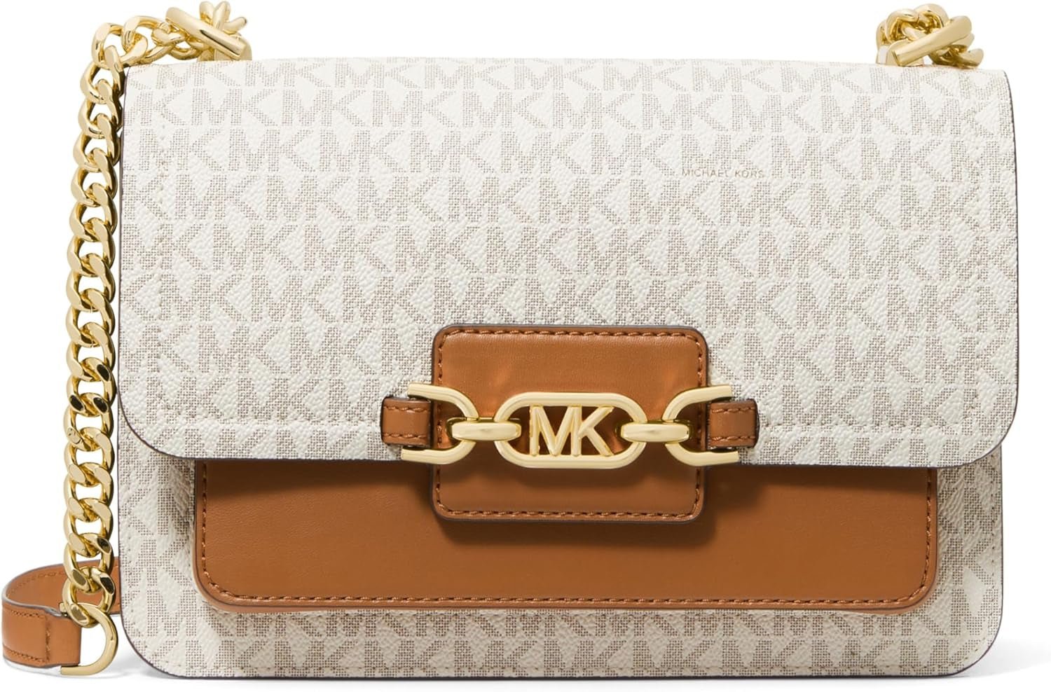 Michael Kors Sac à bandoulière Naty Shop Sacs pour femmes Vanilla/Acrn