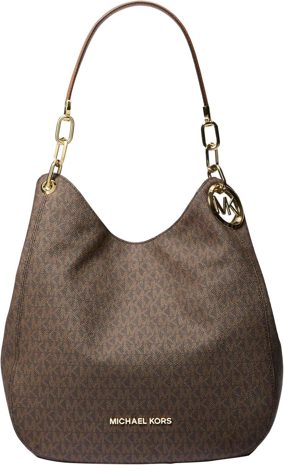 Michael Kors, geantă de umăr cu lanț Genti Femei Naty Shop Brown (Marrone)