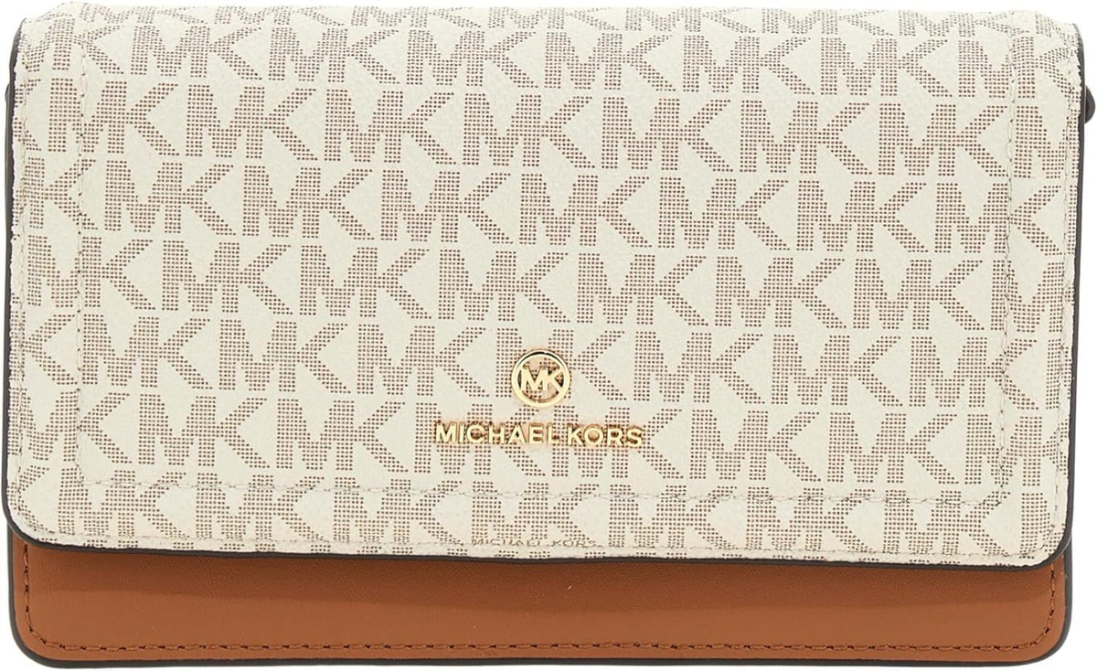 Michael Kors Jet Set Petits Sacs À Bandoulière Avec Breloque Pour Téléphone Femme Naty Shop Vanille/Acrn Taille Unique