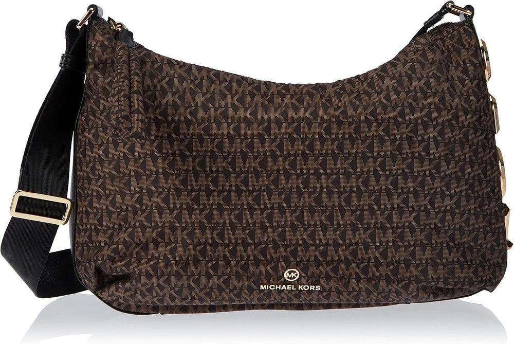 Michael Kors Ladies LG Conv Msgr Leonie Bag Femme Sacs Naty Shop Marron/Blk