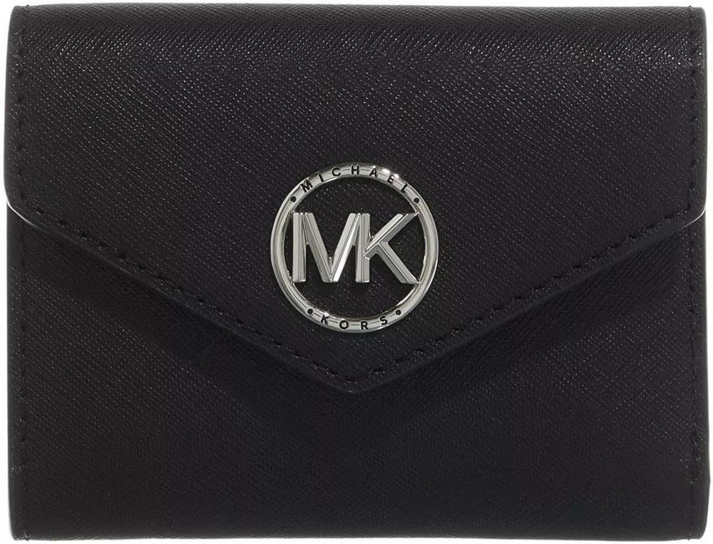 Michael Kors Ladies Md Env Trifold Bag Portofel Femei Naty Shop Negru O mărime se potrivește tuturor