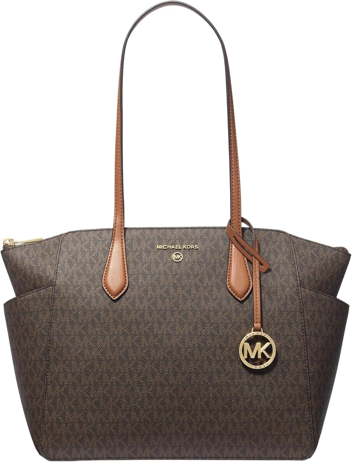 Michael Kors Marilyn Md Tz Sac fourre-tout Sacs pour femmes Naty Shop Brn/Gland