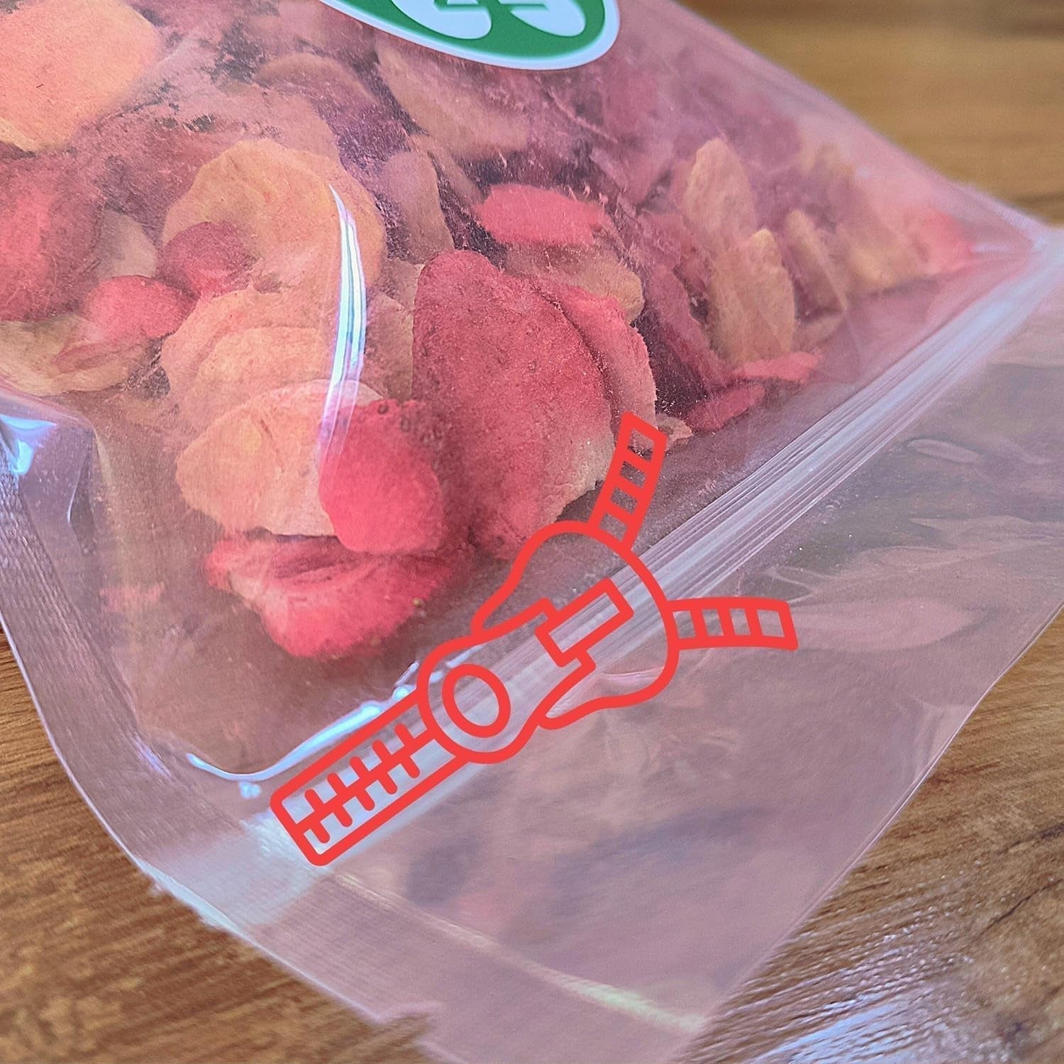 Mélange de fruits lyophilisés ErdBana XL 300g | Bananes lyophilisées + fraises lyophilisées Coffret dégustation fruits lyophilisés | Mélange de fruits lyophilisés fraise et banane | ZingyZoo Produits déshydratés Naty Shop