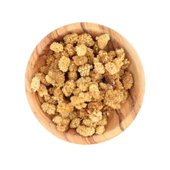 Mûres séchées bio myfruits, 750g, séchées au soleil, sans additifs. Issu de l'agriculture biologique certifiée, les mûres blanches séchées produits déshydratés Naty Shop